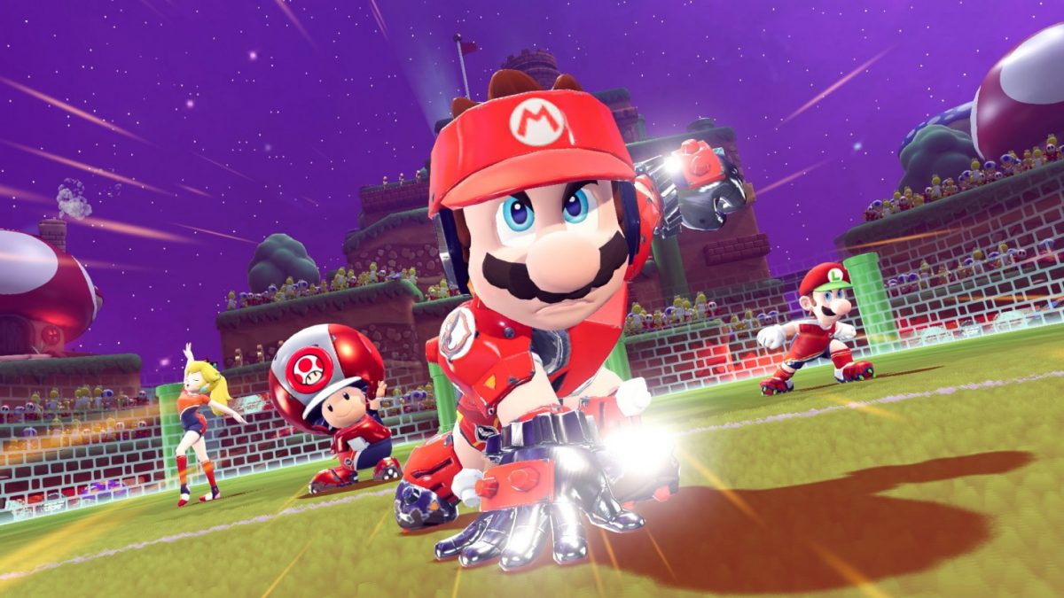 Mario Strikers Battle League Trailer Showcases Chaotic Gameplay Action Gameranx 5804