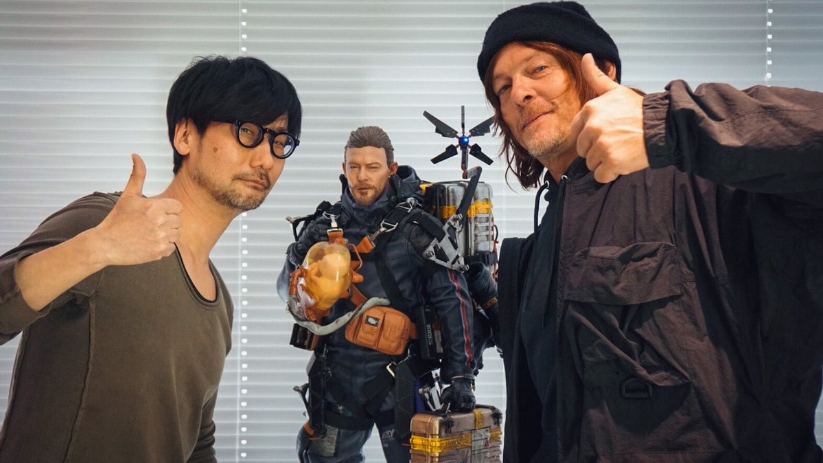 Hideo Kojima Playfully Punishes Norman Reedus 'Death Stranding 2' Leak