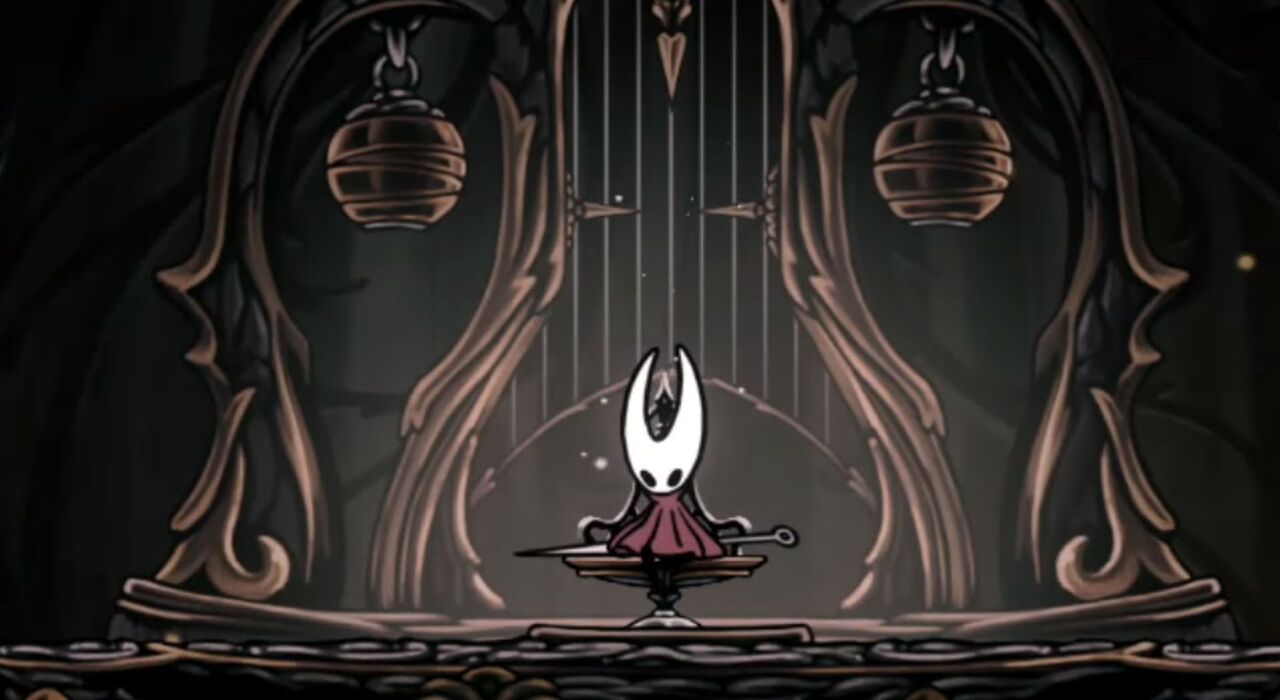 What S The Story In Hollow Knight Silksong Gameranx   Hornet Standing Still In Hollow  