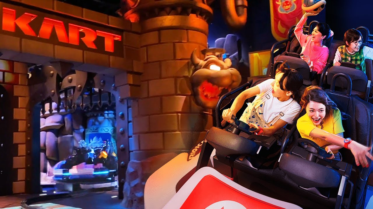 Universal Hollywood revela atração de Mario Kart