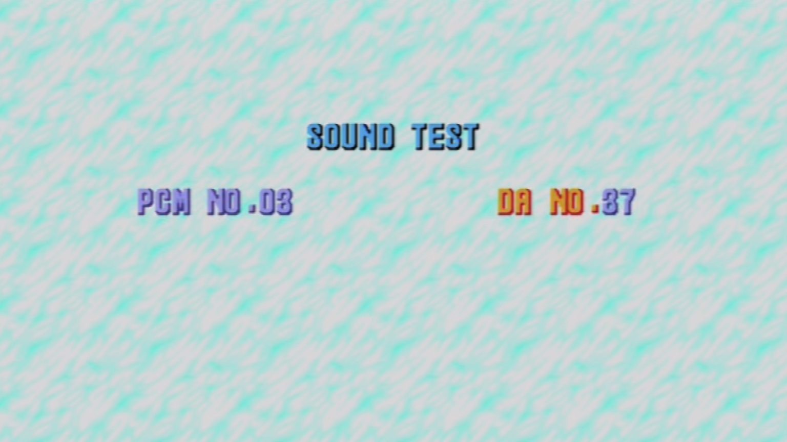 sound test sonic 2 mobile