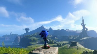 Sonic Frontiers' Demo Title Screen