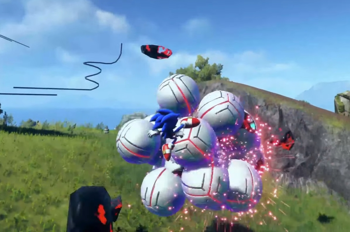 Sonic Frontiers New Gameplay Shows Off Action and New Enemies, More to Come  in June