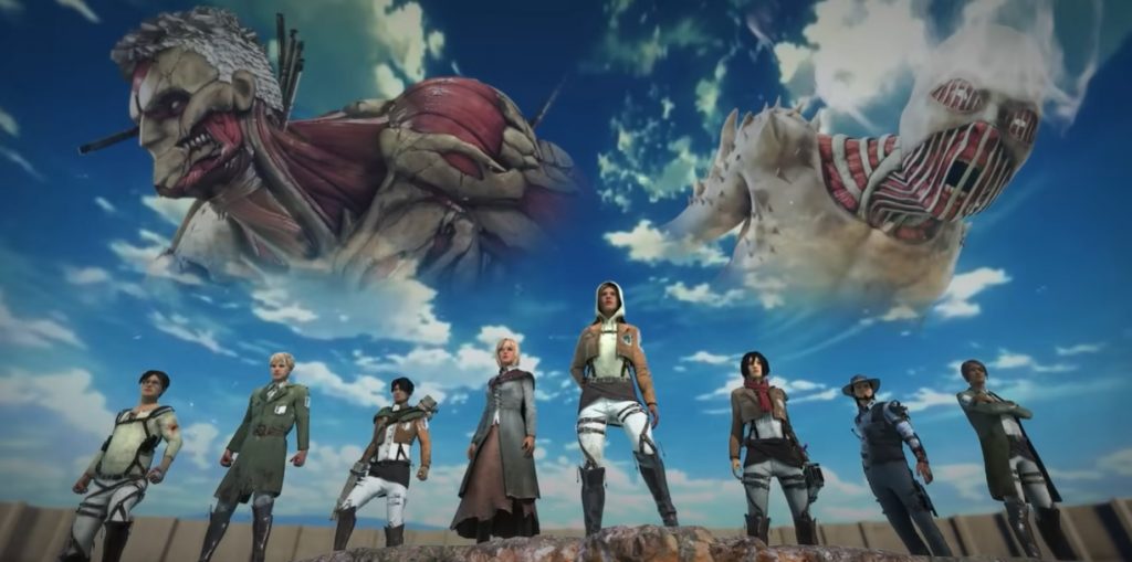 Dead by Daylight revela crossover com Attack on Titan, com skins