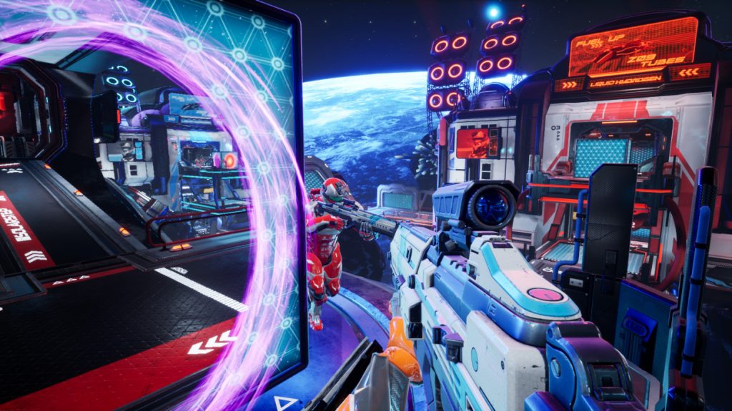 Free-to-play fast-paced multiplayer shooter Splitgate coming to PS5, Xbox  Series, PS4, and Xbox One on July 27 - Gematsu