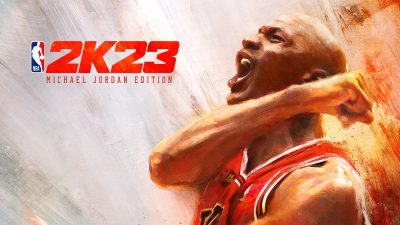 NBA 2K23 Cover with Michael Jordan