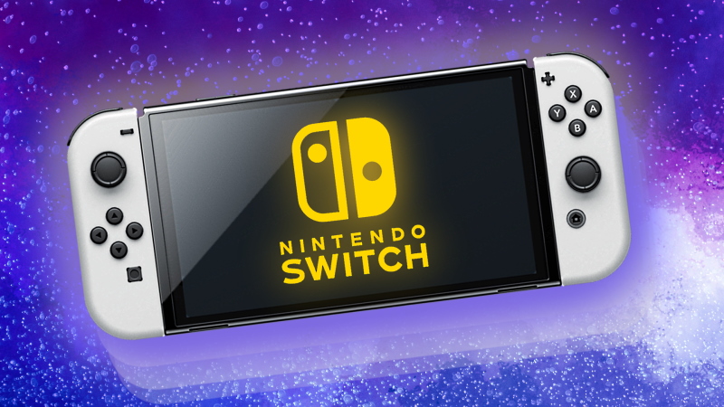 Representación del modelo OLED-Pro de Nintendo Switch