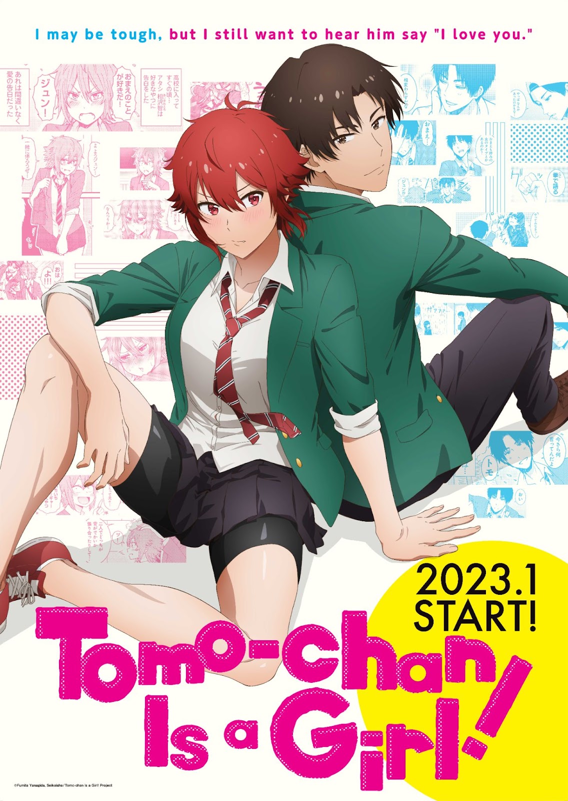 Tomo-chain is a Girl Anime