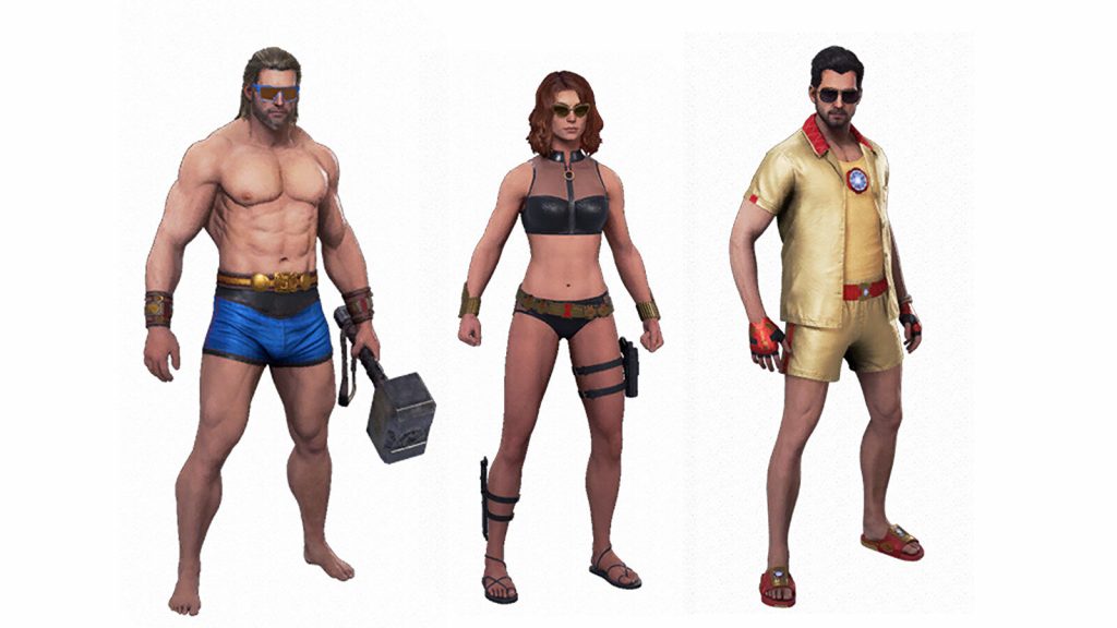 New Beachwear Skins