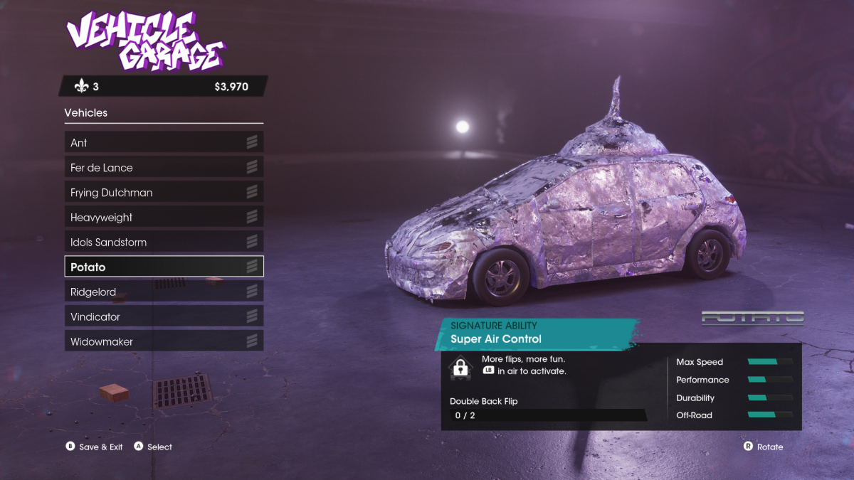 Saints Row (2022) How To Unlock Every Secret Car Parts Locations