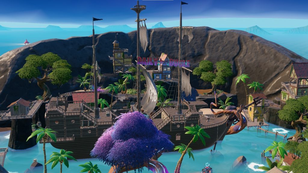 La Carte Fortnite Change Lazy Lagoon