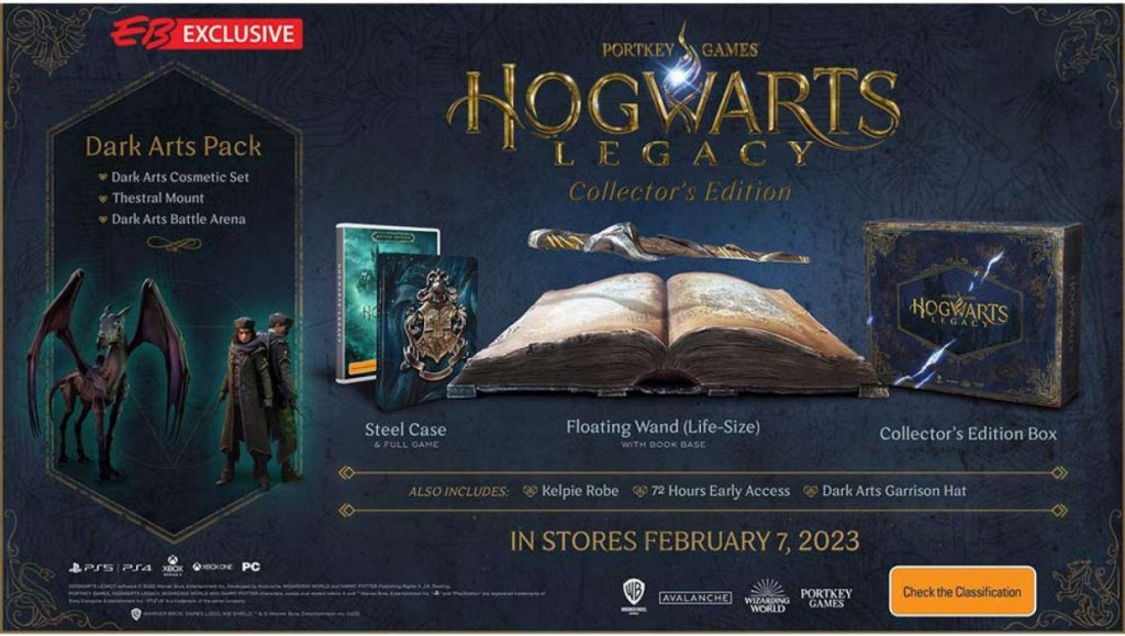 updates for hogwarts legacy