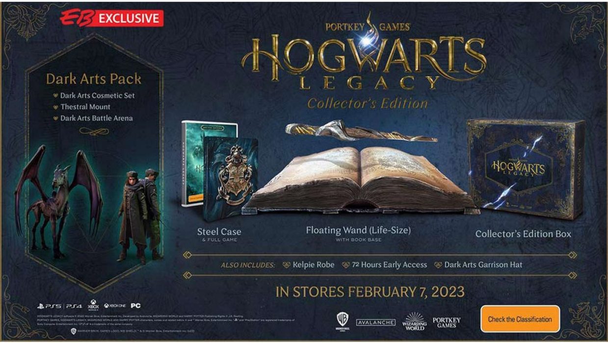 hogwarts legacy collector pc