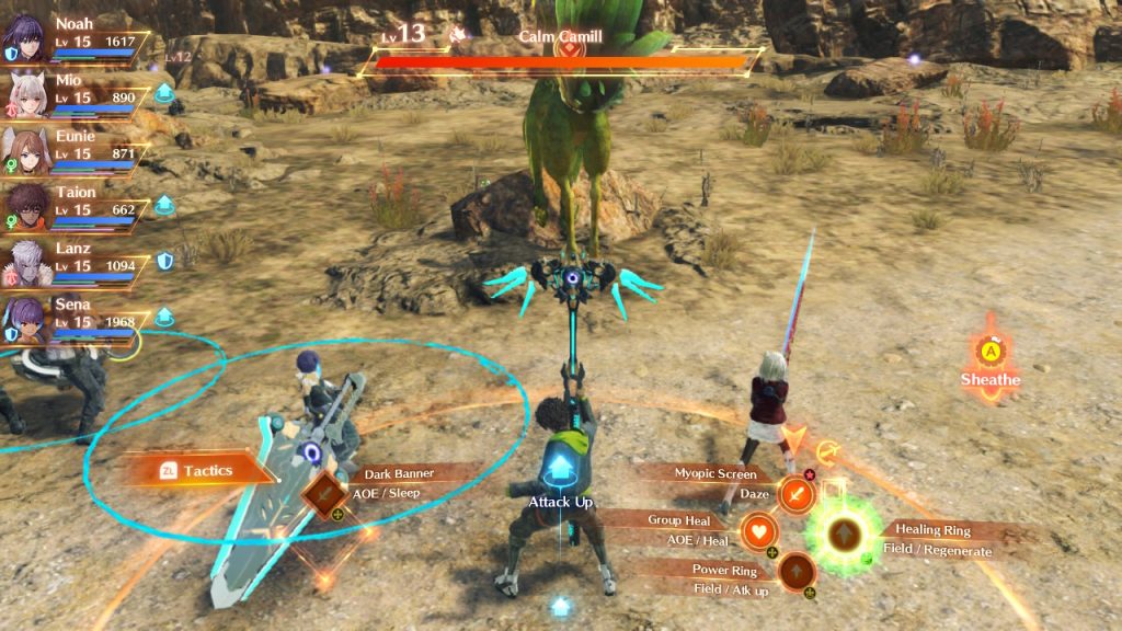 Xenoblade Chronicles 3 more battle gameplay 