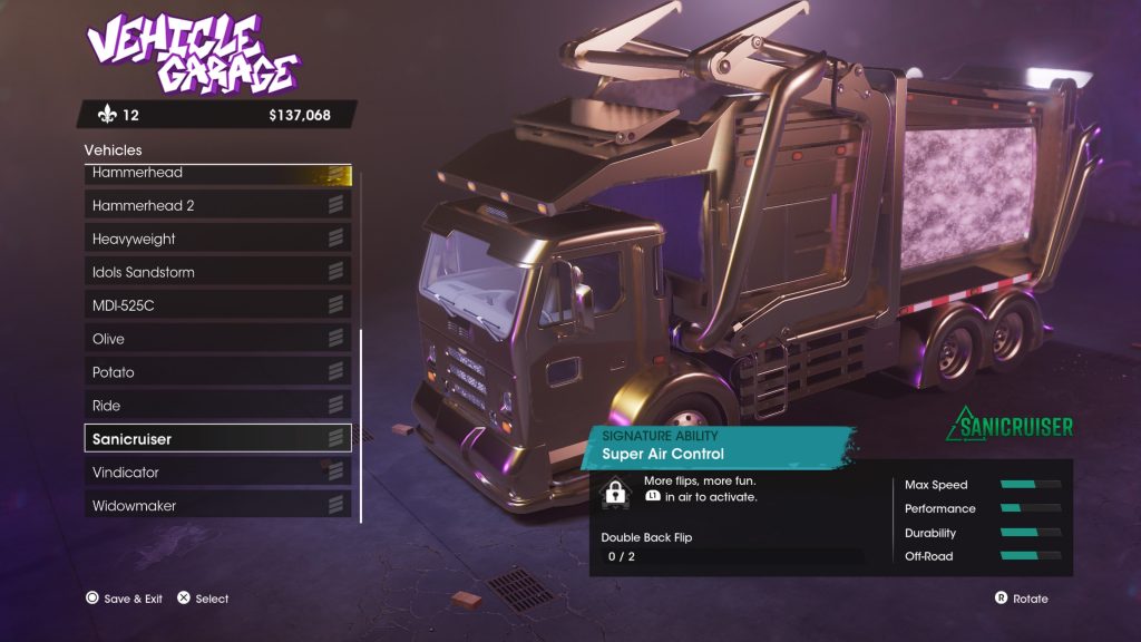 Saints Row 2022 How To Get The Golden Garbage Truck All 4