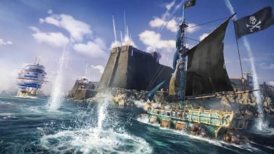 Ubisoft Skull and bones ships at sea