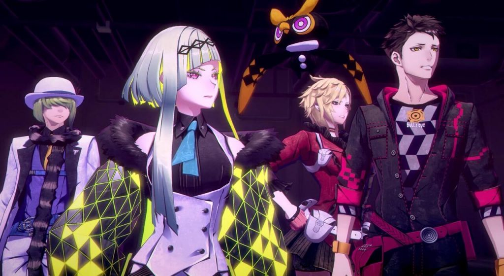 Soul hackers 2 characters standing together