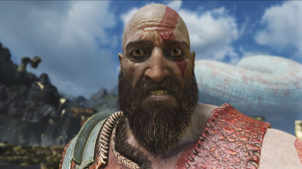 GOW Ragnarok Kratos with Goatee - Edited from Specializer video screenshot  : r/GodofWar