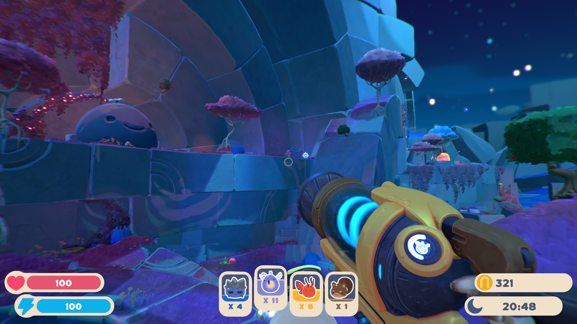 All MAP DATA NODES In POWDERFALL BLUFFS in Slime Rancher 2! 