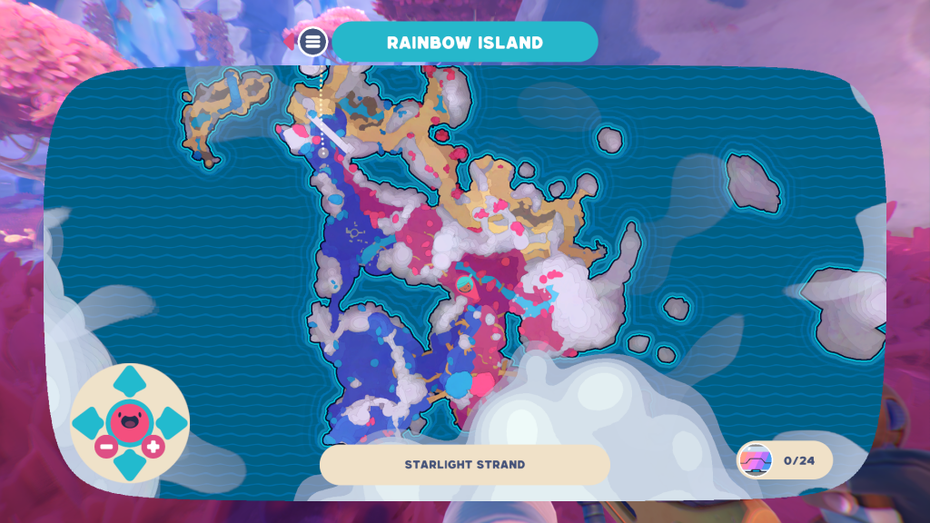 All Rainbow Fields Map Data Node locations in Slime Rancher 2 - Gamepur