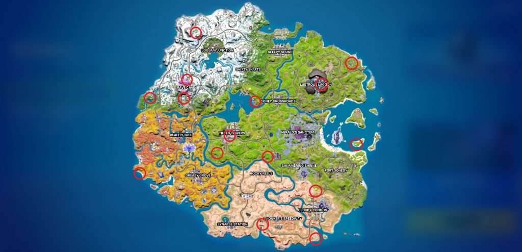 Fortnite Chapter 3: Season 4 vault locations and keys