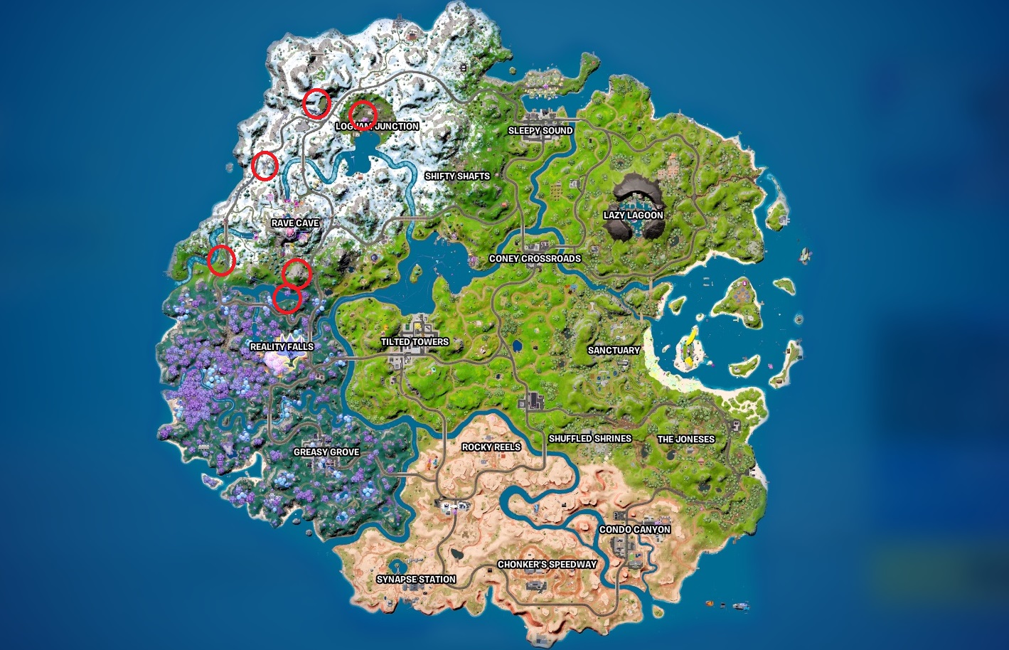 Fortnite: Every Level Up Token Location | Phantasm Quest Guide - Gameranx