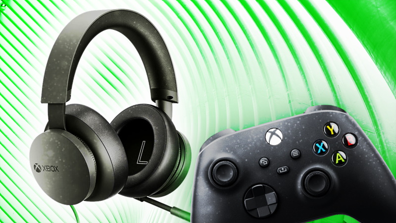 Xbox Headset and Xbox Series Controller