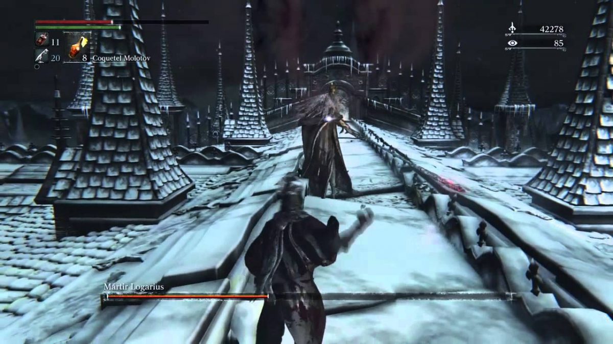 Is Sony Teasing Something With Bloodborne Gameranx   Bloodborne Snow 1200x675 