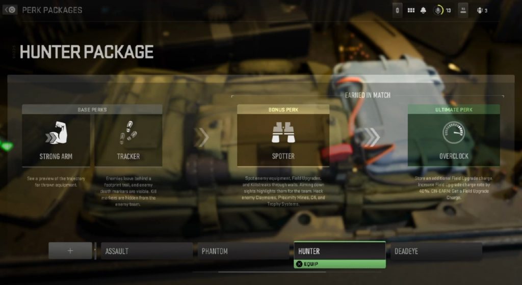 Modern Warfare 2 Perk System