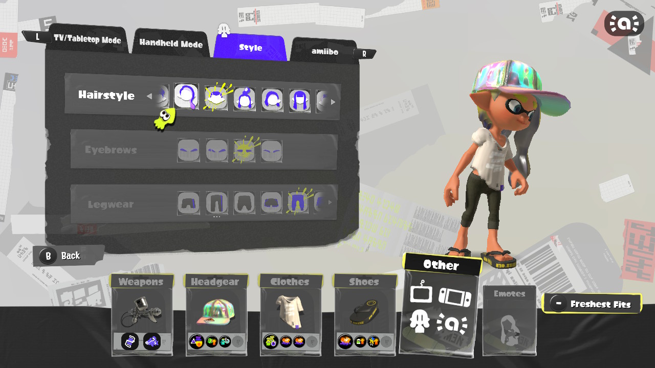 Splatoon 3: How To Change Your Character's Appearance & Swap Hair Style ...