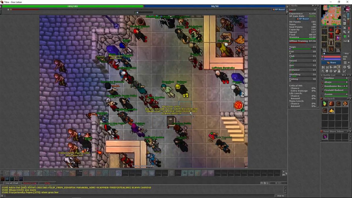 el-cl-sico-juego-mmo-tibia-recibe-una-actualizaci-n-despu-s-de-25-a-os