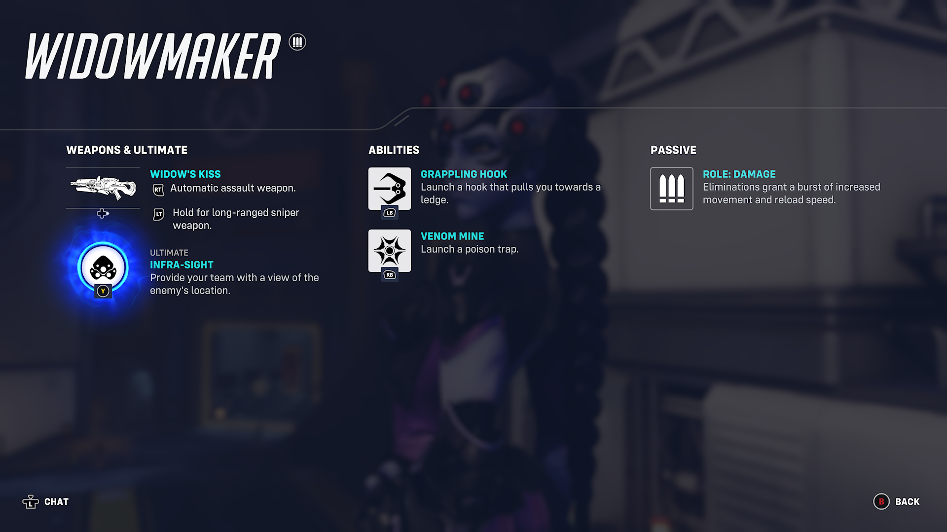 Overwatch 2 How To Play Widowmaker Abilities And Role In Combat