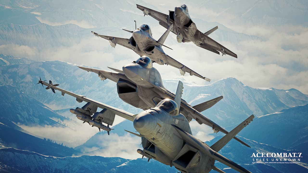 PS5) ACE COMBAT 7 INTENSE FIGHT Gameplay