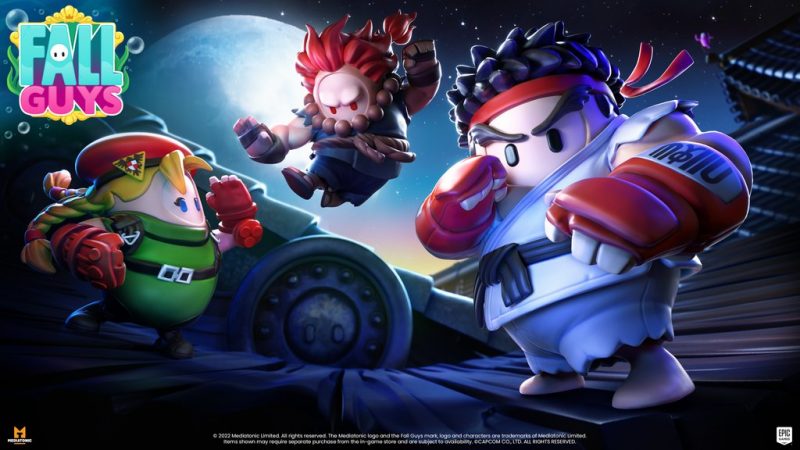 Fall Guys World Warriors Cinematic Trailer Showcases New Street Fighter ...