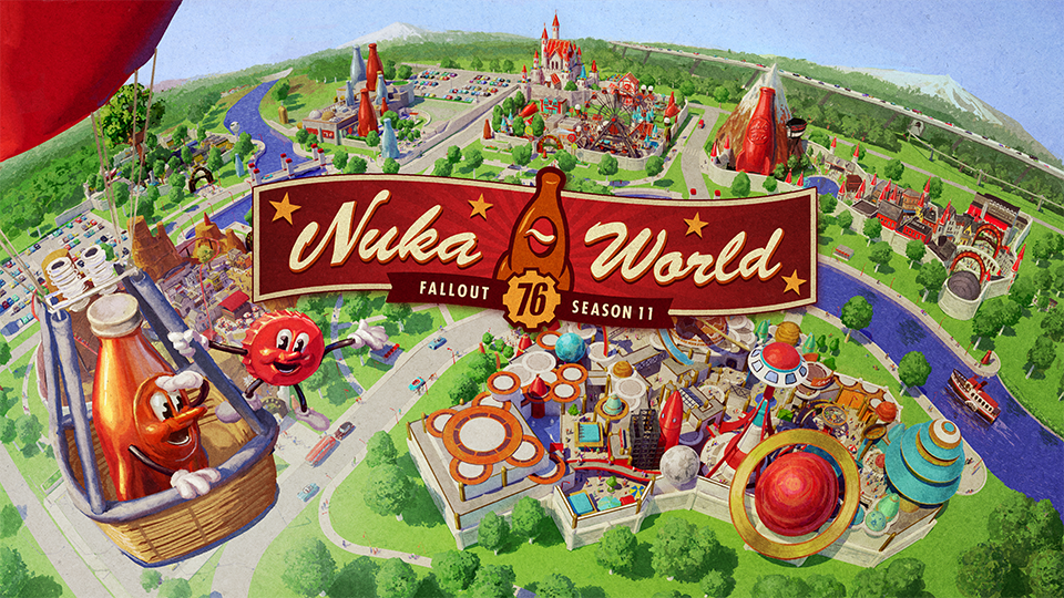 Fallout 76 Nuka World On Tour Trailer Highlights What Players Can   Fallout Nuka World Season 11 