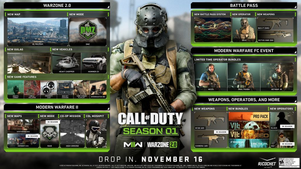 Warzone 2 Season 6 Reloaded: Release date, new weapon, The Haunting event,  and more