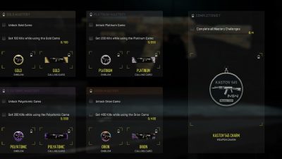 Modern Warfare 2 how to unlock mastery emblems and calling cards