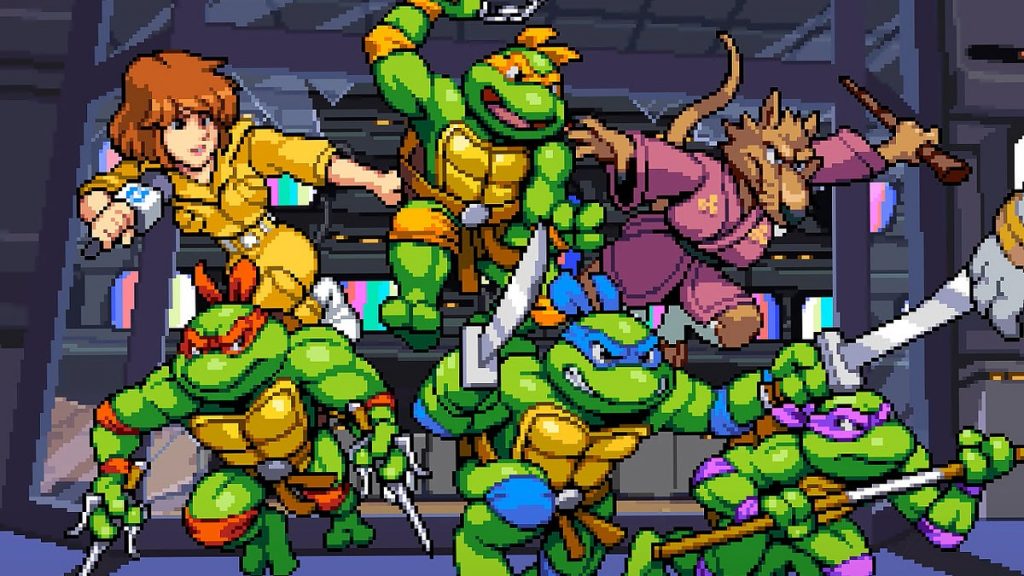 TMNT Shredders Revenge Is Updated Between Custom Arcade And Retro