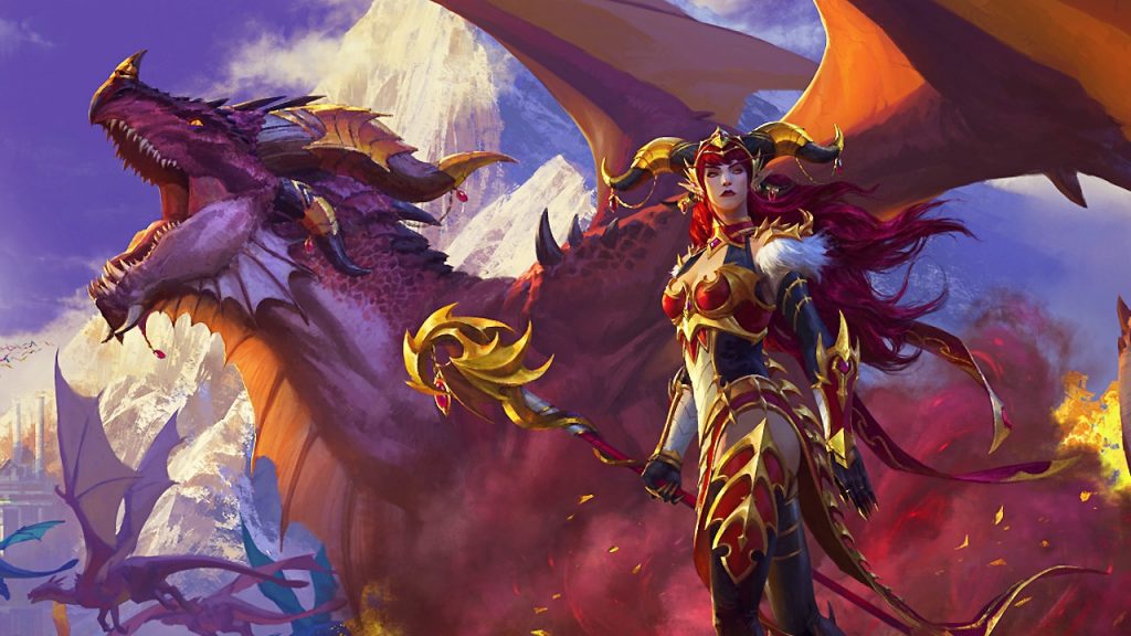 Vuelo de Dragones de World of Warcraft
