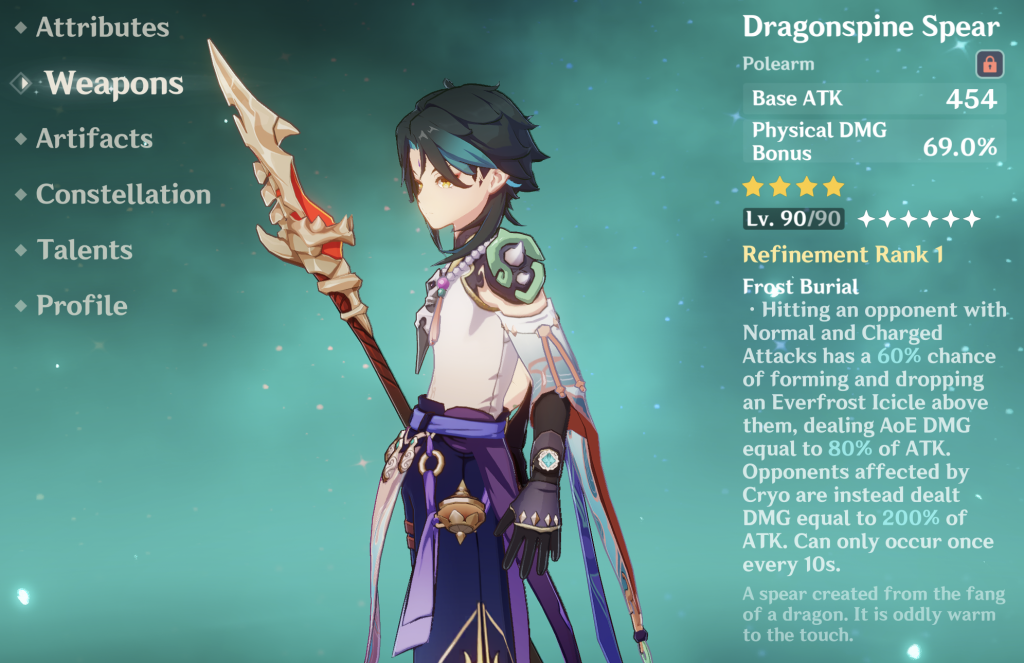 My 1st lvl 90 weapon for my fav raiden <3