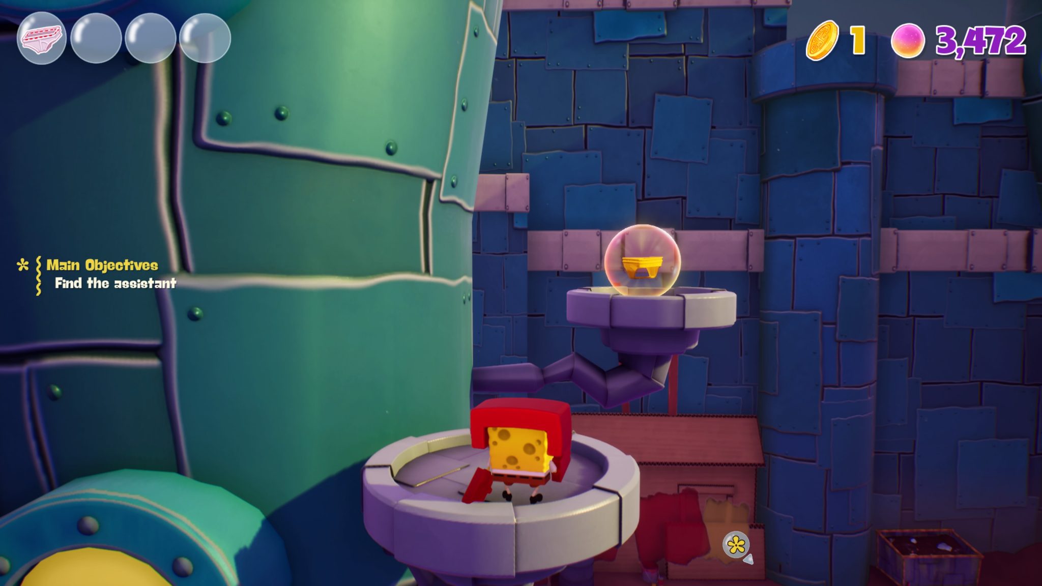 SpongeBob SquarePants The Cosmic Shake Where To Find Gold Underwear