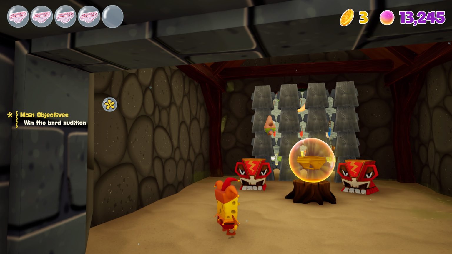 SpongeBob SquarePants The Cosmic Shake Where To Find Gold Underwear