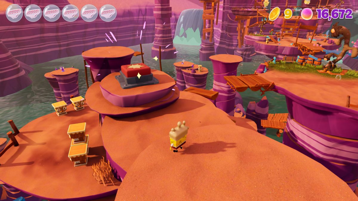 SpongeBob SquarePants: The Cosmic Shake - How To Find All Gold ...