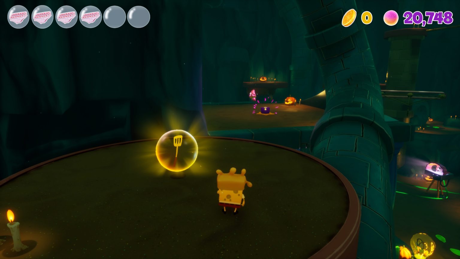 SpongeBob SquarePants The Cosmic Shake Where To Find Gold Underwear
