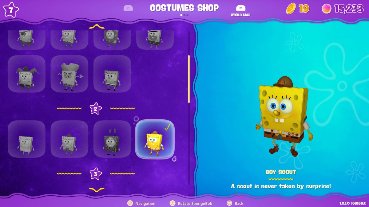 SpongeBob SquarePants: The Cosmic Shake - Check Out Every Unlockable ...