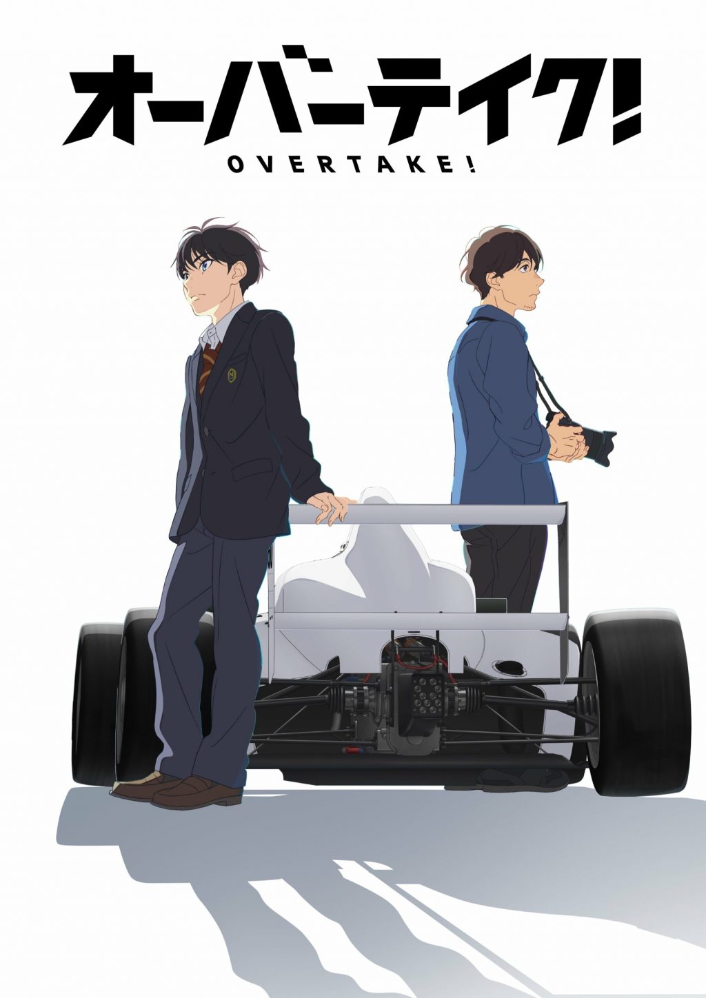 Overtake Original Anime Series Trailer and Key Visual Revealed