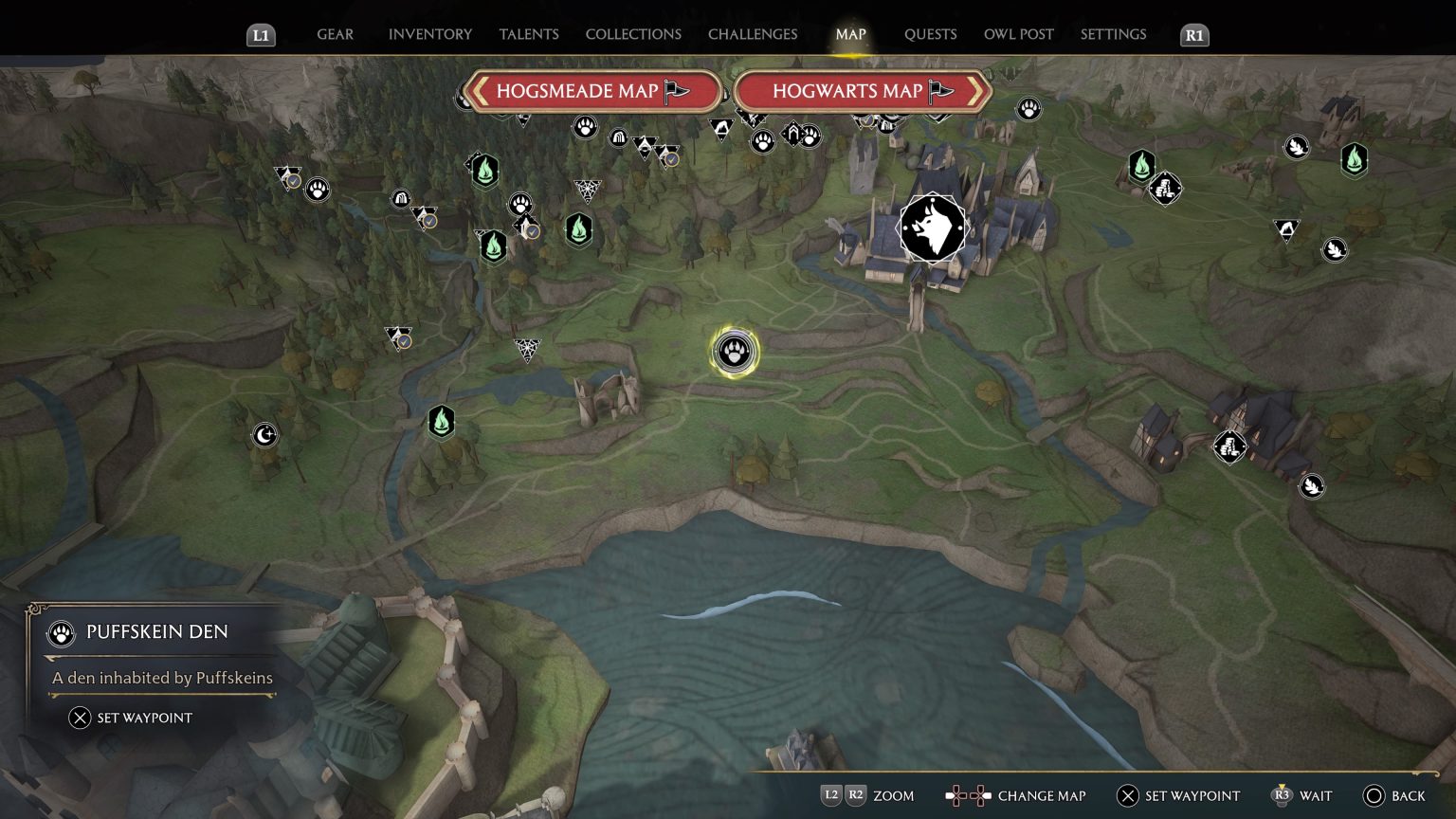 Hogwarts Legacy How To Catch All 13 Magical Beasts 100 Vivarium