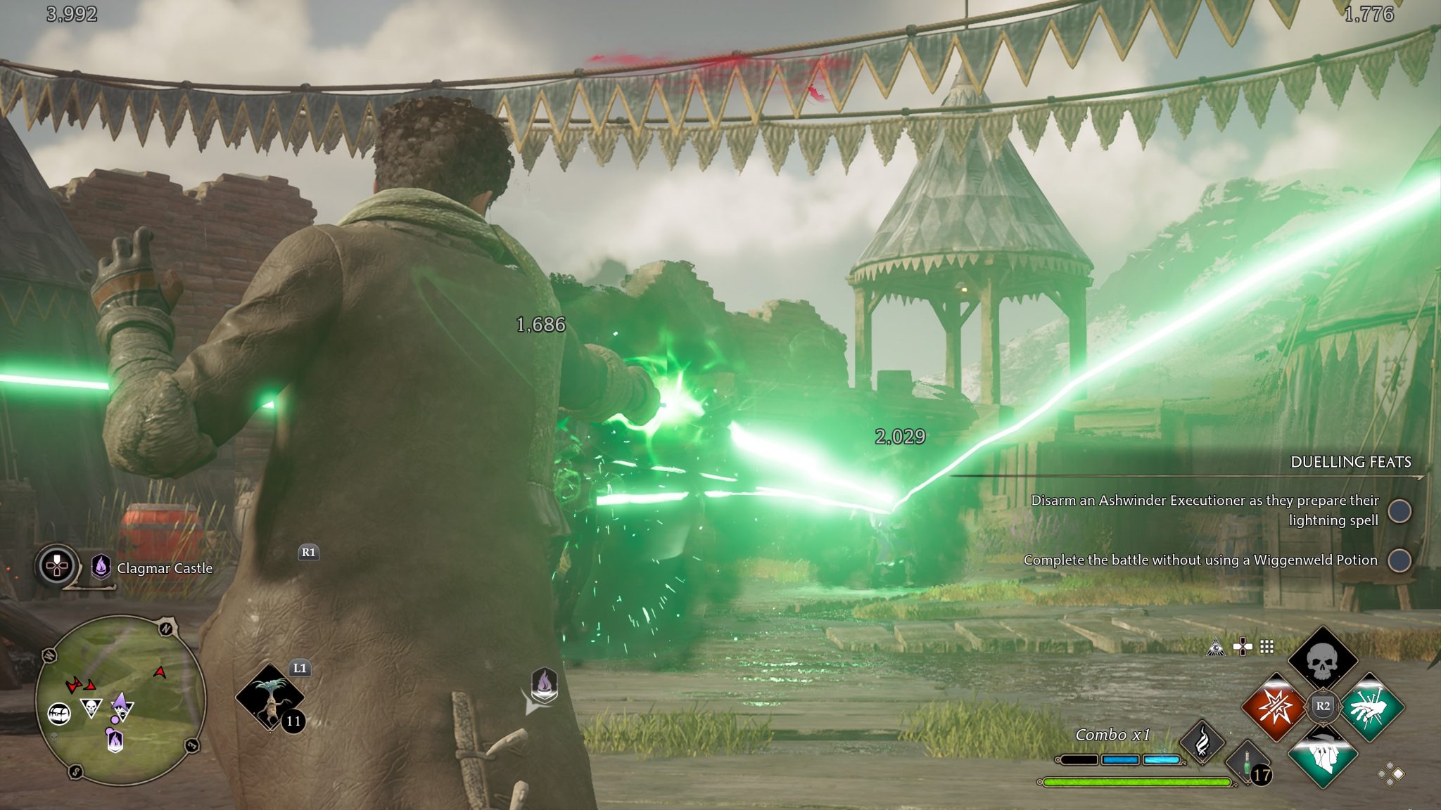 Hogwarts Legacy How To Wipe Out Groups Of Enemies With A Single Spell