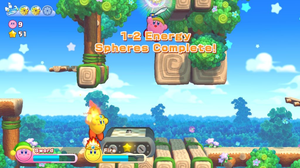 Kirby's Return to Dreamland Deluxe: 1-2 Energy Sphere Locations - Gameranx