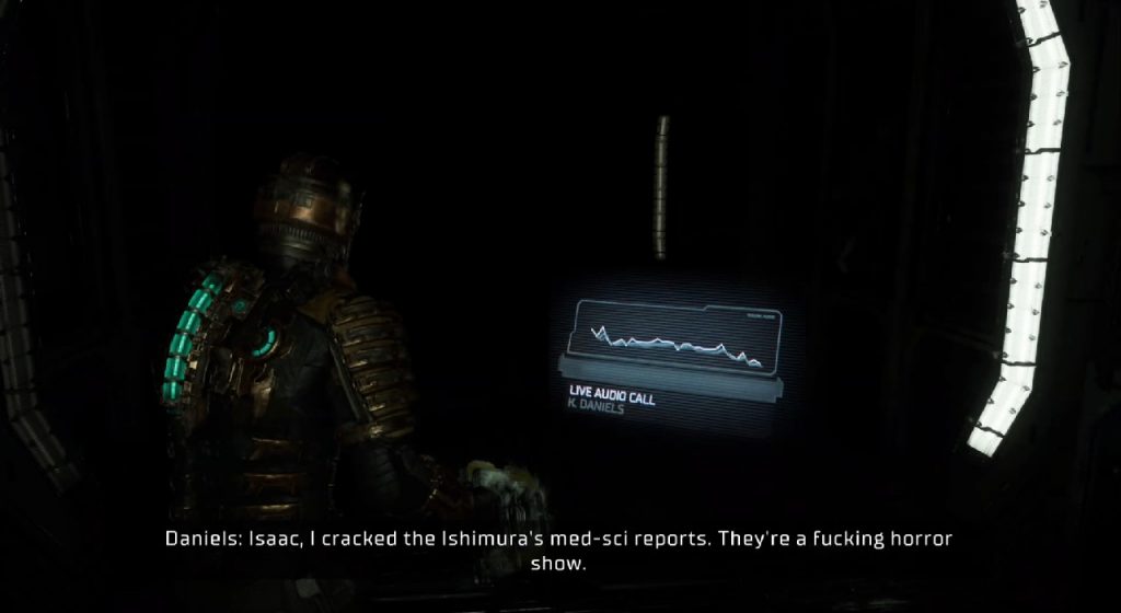 Dead Space Remake Chapter 4 logs